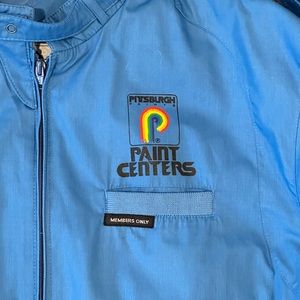 Pittsburgh Paints Member’s Only Men’s Racer Jacket VTG Y2K